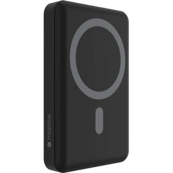 mophie Snap+ Powerstation Mini, 10000 mAh Powerbank mit 15W Schnellladen, Qi2-zertifiziert, Schwarz