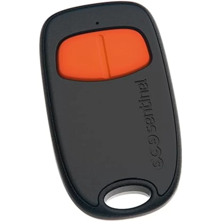 SCS SENTINEL 2-Kanal-Fernbedienung SimplyControl, orange, Reichweite 40 m, Frequenz 433,92 MHz, inklusive CR2032-Lithiumbatterie – Bild 1