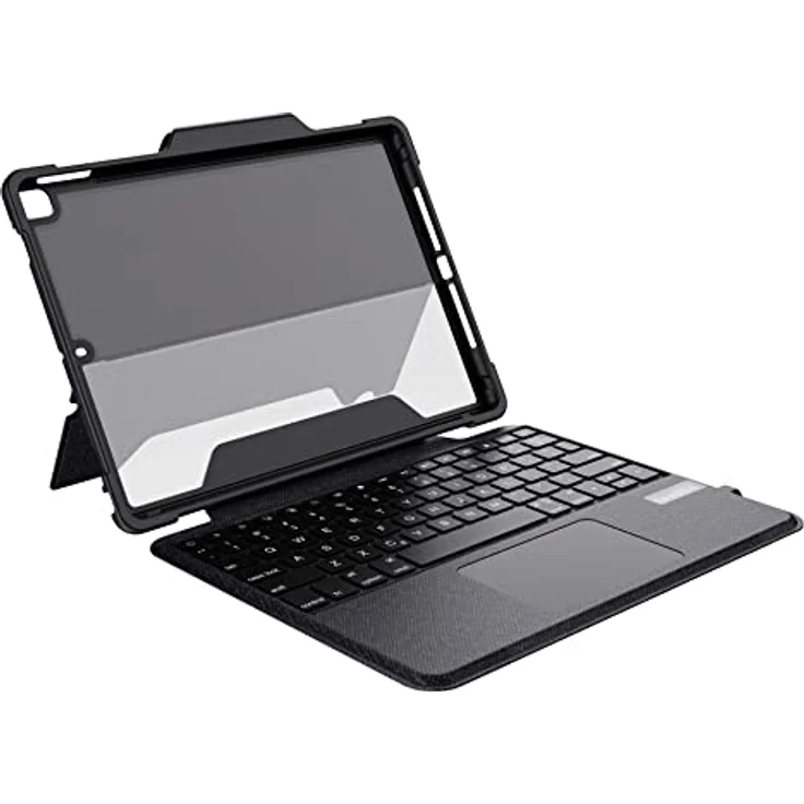 DEQSTER Rugged Touch Keyboard Folio für iPad 10.2" (7./8./9. Generation) - Tastatur Hülle – Bild 2