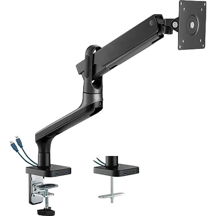myWall HL 22-1L Monitor-Table Stand 43,2cm (17) - 81,3cm (32) Neigbar, Drehbar – Bild 3