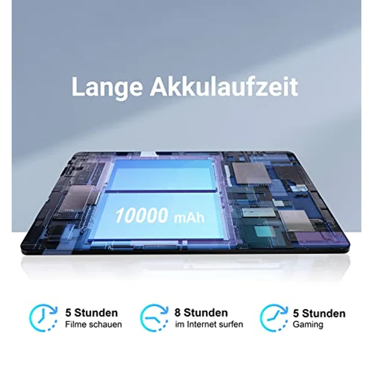 13.3 Zoll XORO MegaPAD 1333 Pro TabletPC mit FullHD IPS Display, Android 13, 10.000 mAh Akku, 2.0GHz 64Bit OctaCore CPU, 6 GB RAM, 128 GB Flash, 5G WiFi, Bluetooth, Kartenleser, 5 MP Kamera, USB-C – Bild 5