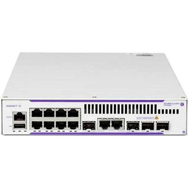 Alcatel Lucent Enterprise OS6360-10, L3 Managed Netzwerk Switch mit 8 Ports, Rack-montierbar, Gigabit Ethernet, 40 Gbit/s Schaltleistung