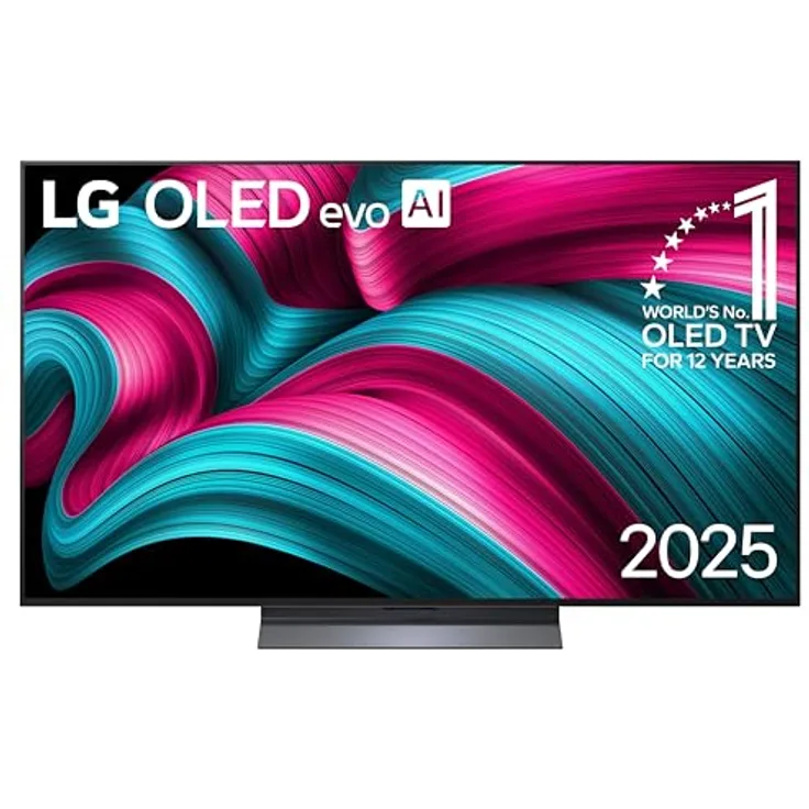 LG OLED65C58LA evo AI G5 4K Smart-TV | 65" (164 cm) 4K OLED evo AI TV mit Brightness Booster | Alpha 9 Gen8 4K AI-Prozessor mit zahlreichen AI-Funktionen | webOS 25| 144 Hz, Nvidia G-Sync und AMD FreeSync, LG OLED C5