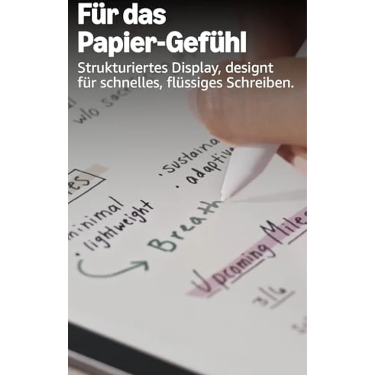 Amazon Kindle Scribe Colorsoft 64 GB, 11-Zoll E-Book-Reader mit Frontlicht und integriertem Notizbuch, Feige – Bild 4