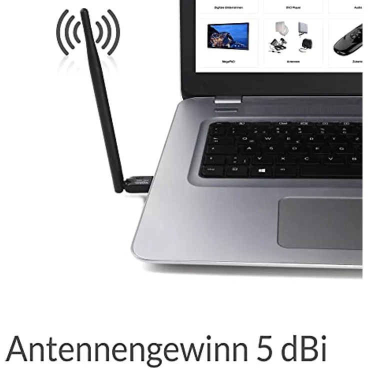 XORO HWL 155N WLAN USB Antenne für XORO SMART Receiver - Windows 10 - Linux - Raspberry Pi – Bild 6
