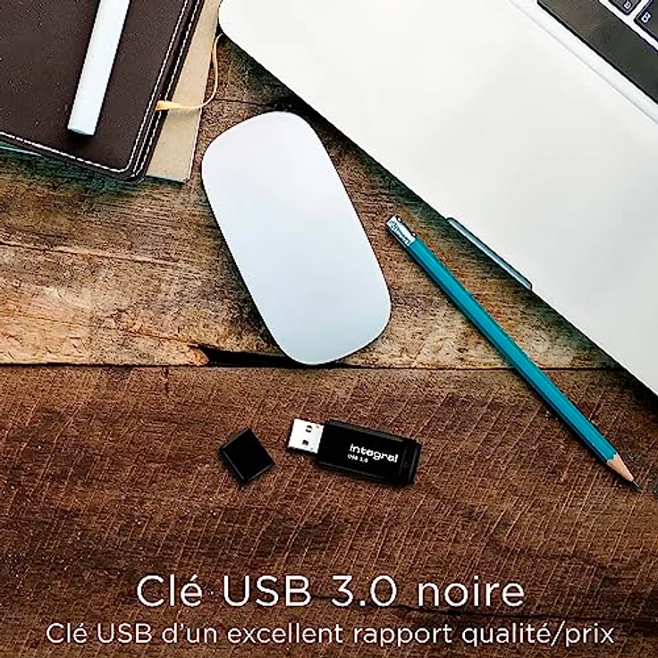 Integral 1TB Schwarz 3.0 USB Stick Memory Flash Drive | USB Stick Schlüsselanhänger – Bild 5