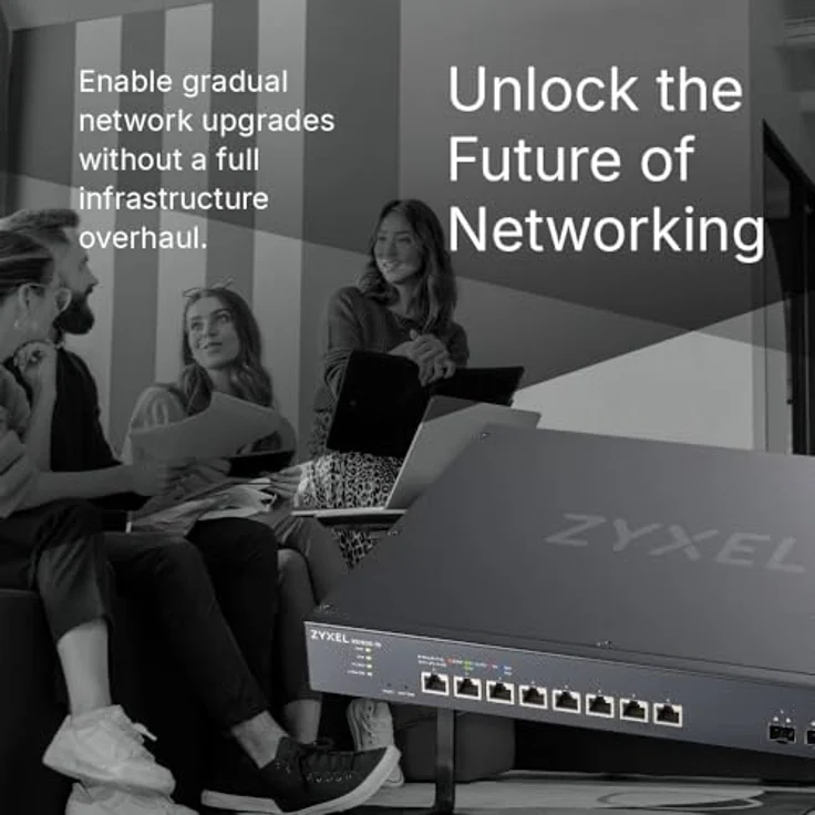 Zyxel XS1935-10 Smart Managed Switch, 10-Port mit 8x 10G RJ45 und 2x 10G SFP+, Nebula Cloud Management – Bild 4