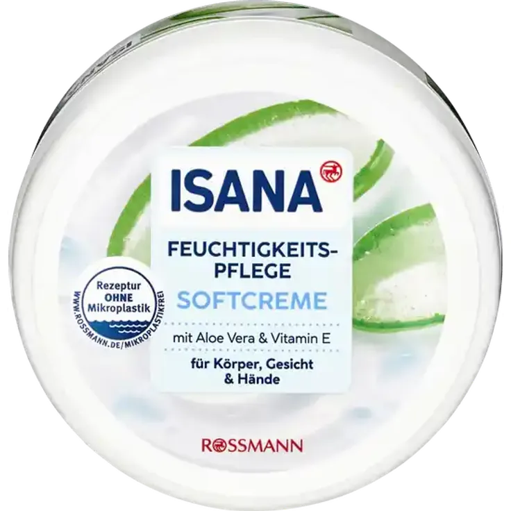 Isana Feuchtigkeitspflege Softcreme