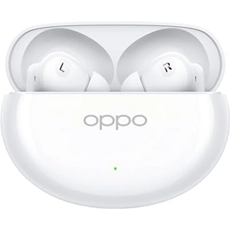 OPPO Enco Air4 Kabellose Kopfhörer mit Surround-Sound, aktive Geräuschunterdrückung, 12 Stunden Akkulaufzeit, geringe Latenz für Gaming und Widerstand IP55, Weiß – Bild 3