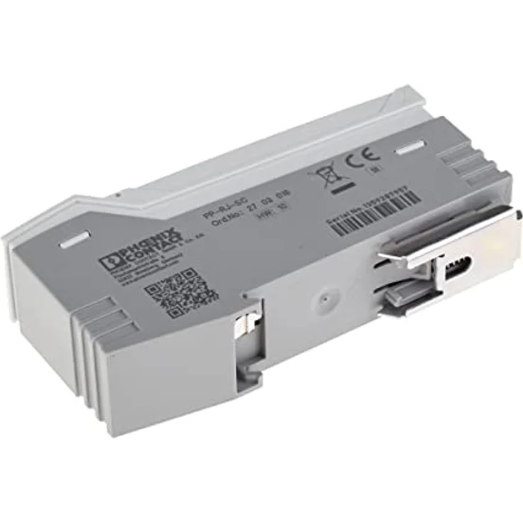 PHOENIX CONTACT PP-RJ-SC Patch-Panel, Grau, RJ45-Buchse auf Schraubklemmen, 10/100/1000 MBit/s, Tragschienenadapter, IP20, schirmkontaktierung mit Zugentlastung, erweiterter Temperaturbereich -40 °C bis +75 °C – Bild 4