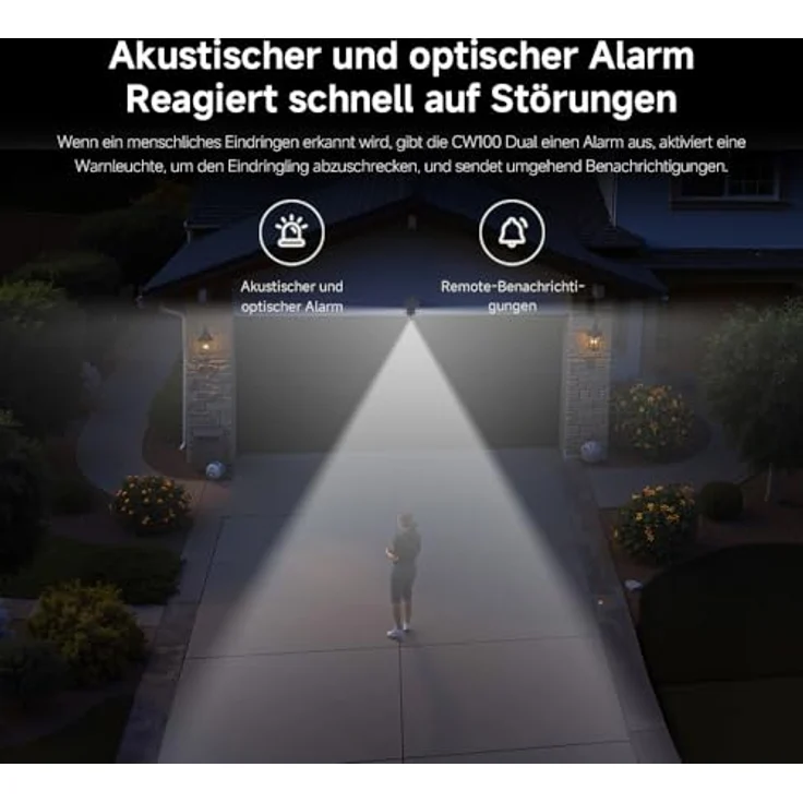 Xiaomi Outdoor Kamera CW100, Dual IP Netzwerkkamera mit Nachtsichtfunktion und wetterfestem Design – Bild 7
