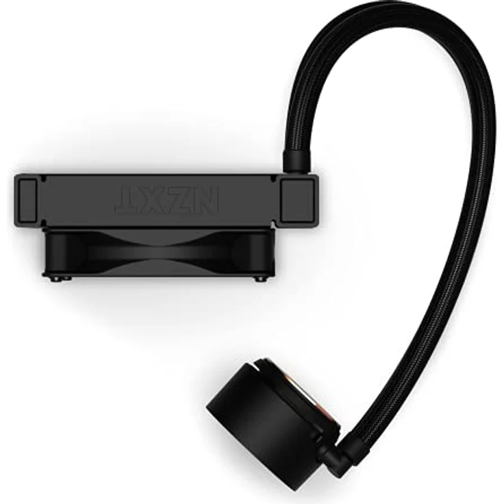 NZXT Kraken 120 - RL-KR120-B1 - AIO RGB CPU liquid cooler - Quiet and effective - Quiet operation - Ring RGB LED - Aer P 120mm radiator fan (included), black – Bild 4