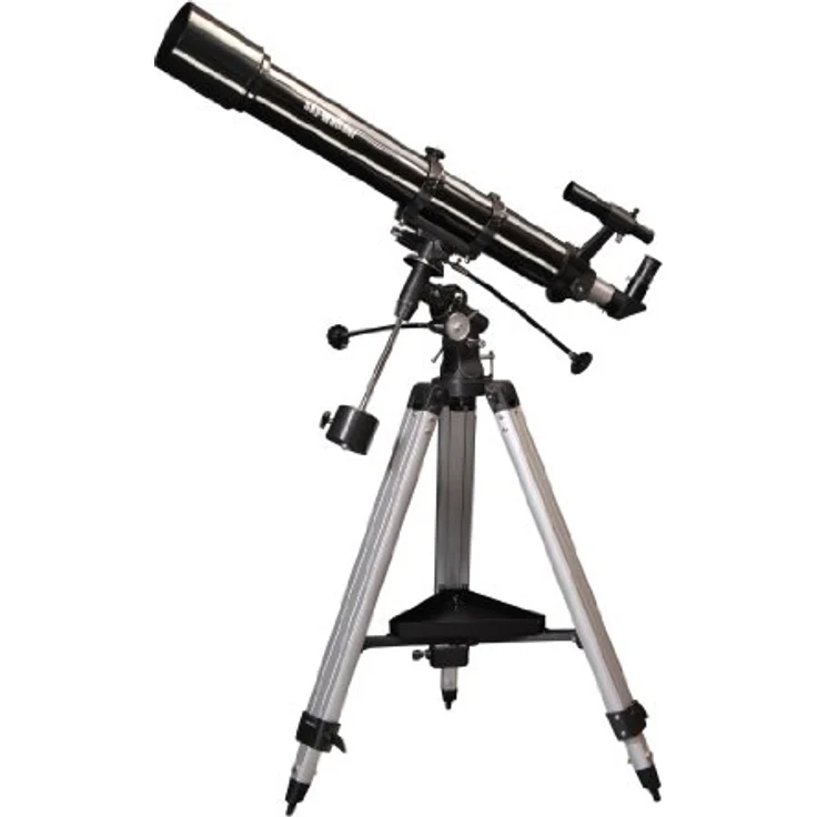 Sky-Watcher Evostar-90 (EQ-2) (90mm (3,5 Zoll), f-900) Refraktor Teleskop Silber – Bild 2