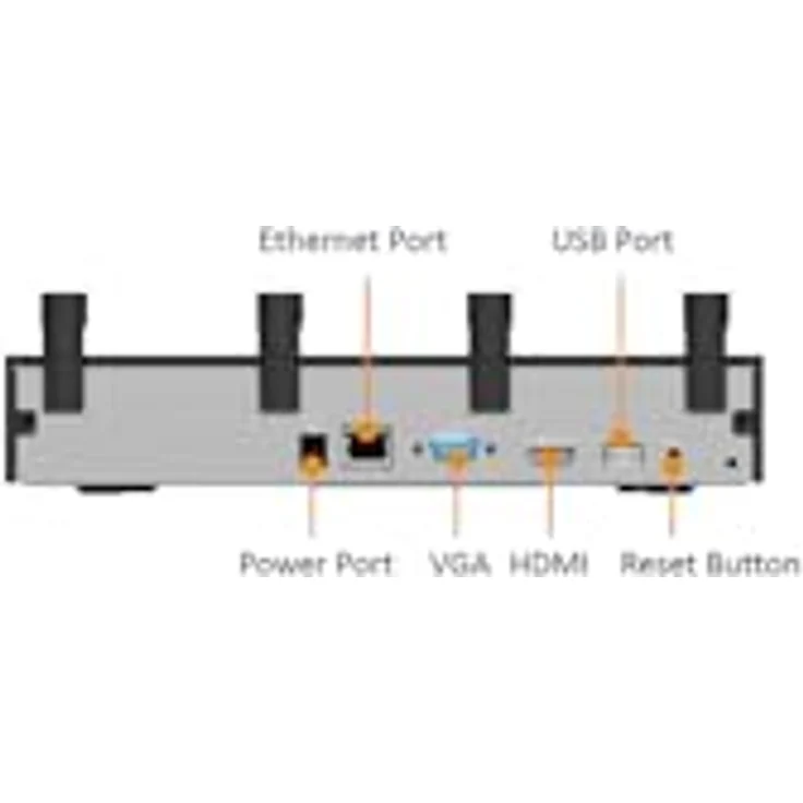 Imou N110W, Netzwerk-Videorekorder Wi-Fi mit 10 Kanälen, bidirektionalem Audio und Access Point – Bild 2