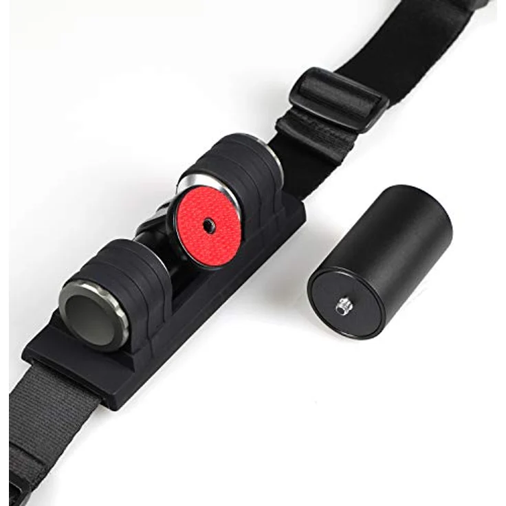 MoGoPod MogoCrane Gürtel-Set (Farbe + Becher aus Aluminium) für Stabilisator DJI Ronin und Stativ Monopode robust Halterung drehbar – Bild 9