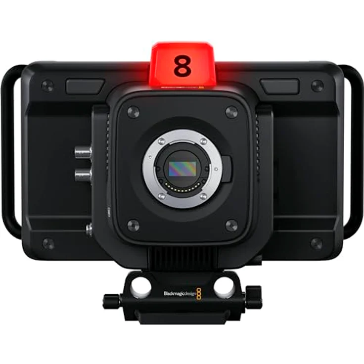 Blackmagic Design Studio Camera 4K Plus G2, Kompakte Schulterkamera mit 13 Blendenstufen Dynamikumfang, ISO bis 25.600, USB-C-Aufzeichnung, schwarz – Bild 2