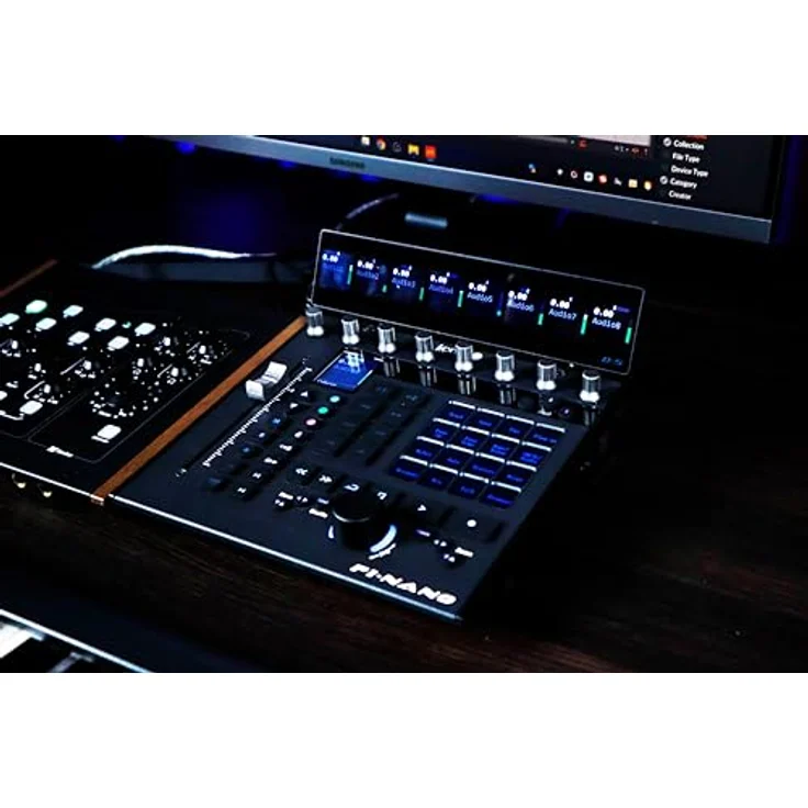 iCON Pro Audio P1-Nano/D5 USB MIDI DAW Controller, anpassbarer Touchscreen, motorisierter Fader, 8 Drehregler, nahtlose Integration mit gängigen DAWs – Bild 5