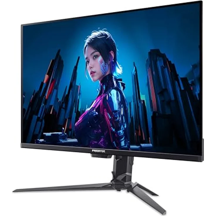 Acer Predator X32X5, 31.5 Zoll QD-OLED Gaming Monitor, 4K UHD, 240Hz, FreeSync Premium Pro, höhenverstellbar – Bild 3
