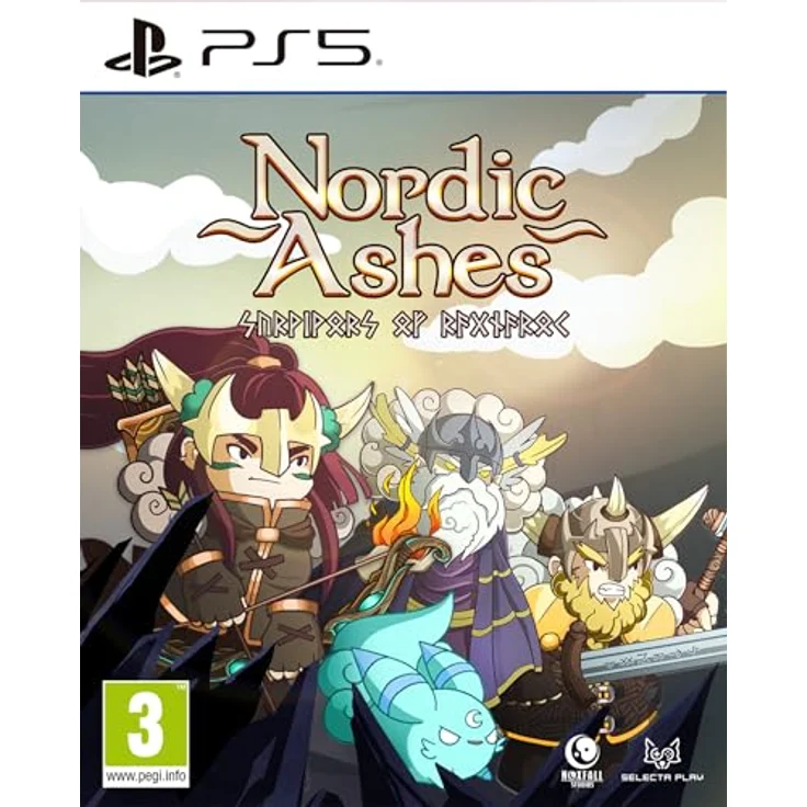 SELECTA PLAY Nordic Ashes Survivors Of Ragnarok Ultimate Edition, PS5-Spiel mit Collector's Edition, 10+ Charakteren, 9 Karten, 5 Spielmodi, Artbook und Soundtrack-CD – Bild 3