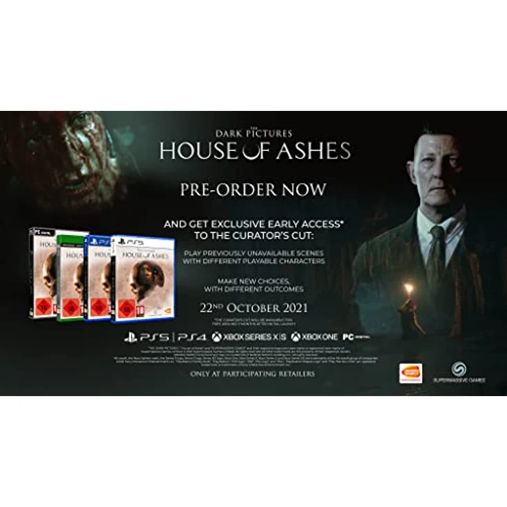 Bandai Namco The Dark Pictures Anthology: House of Ashes, PS4-Spiel für 1-6 Spieler, kooperatives Horror-Abenteuer – Bild 2