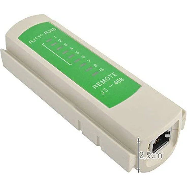 LogiLink Kabeltester RJ11, RJ12, RJ45 mit Remote Einheit – Bild 3