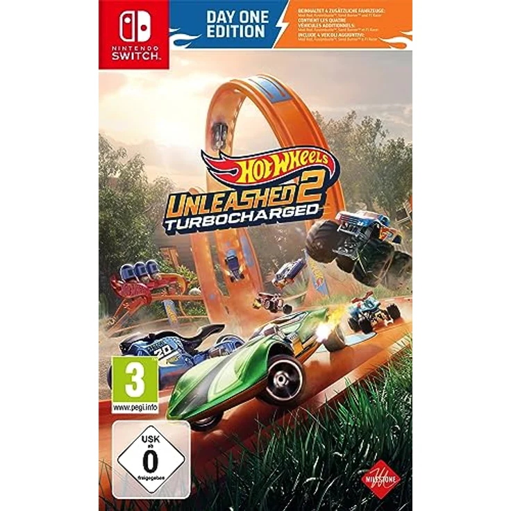 HOT WHEELS UNLEASHED 2 - Turbocharged Day One Edition (Nintendo Switch) – Bild 1