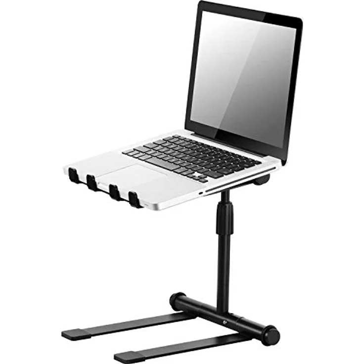 Antoc L3 DJ Laptop Ständer - Ergonomisch & Faltbar, Schwarz – Bild 3