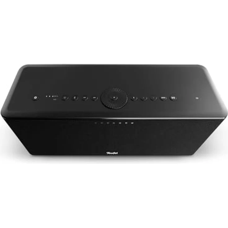 Teufel Motiv Home - All-In-One Smart Speaker - Tragbarer Kabelloser WLAN Musikstreaming Lautsprecher mit Akku, Airplay 2, Chromecast, Kraftvoller Multiroom Speaker, Bluetooth - schwarz – Bild 2