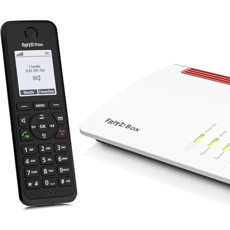 AVM FRITZ!Fon M3, DECT-Mobilteil mit HD-Telefonie, 1,8 Zoll Display, Freisprechen, Schwarz – Bild 4