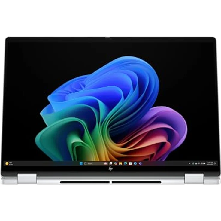 HP OmniBook X Flip Next Gen AI Laptop 16-as0156ng, Intel Core Ultra 5, 16 GB RAM, 512 GB SSD, 16 Zoll 2K Touchscreen, Wi-Fi 7, Glacier Silver – Bild 2