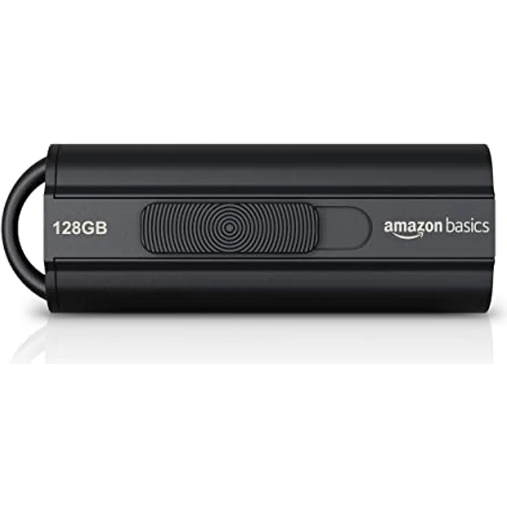Amazon Basics - 128 GB, USB 3.1-Flash-Laufwerk, Lesegeschwindigkeit bis zu 130 MB/s, Schwarz – Bild 1