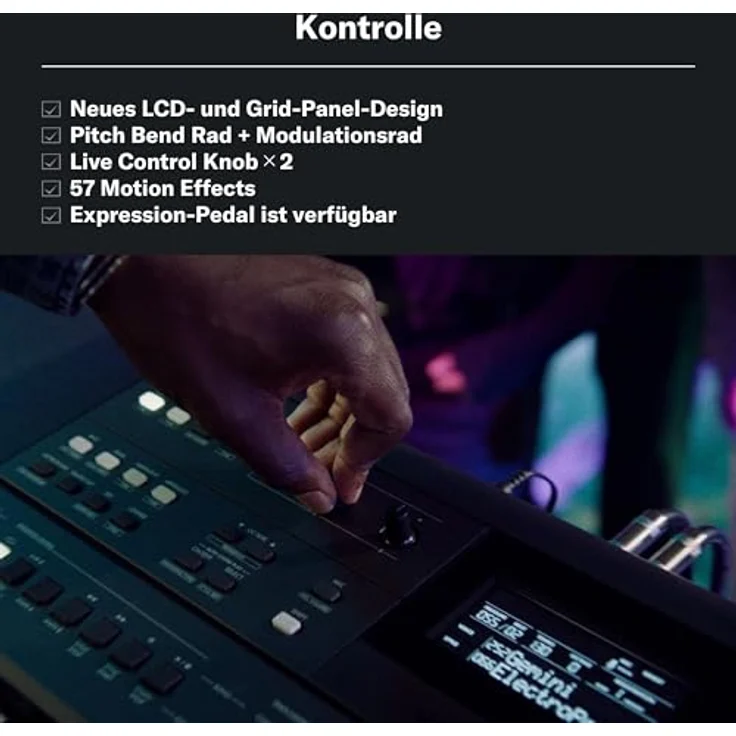 Yamaha PSR-E583, Home-Keyboard mit erweiterten Sounds und USB-C Audio-Interface, schwarz – Bild 6