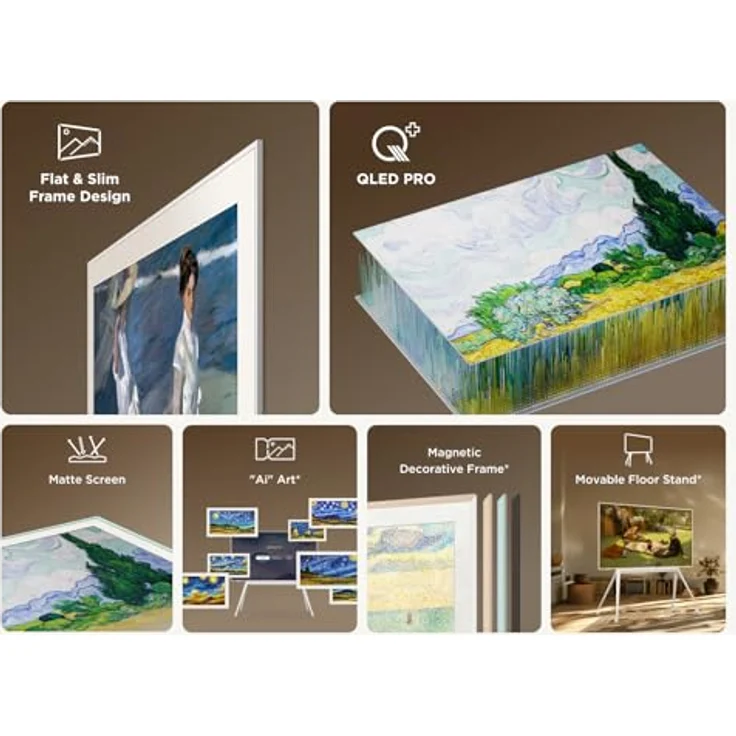TCL NXTVISION A300W, 65 Zoll QLED PRO 4K Ultra HD TV, 4K HDR PRO, mattes Display, Smart TV mit Google TV, Dolby Vision IQ & Atmos, 144Hz Motion Clarity Pro – Bild 4