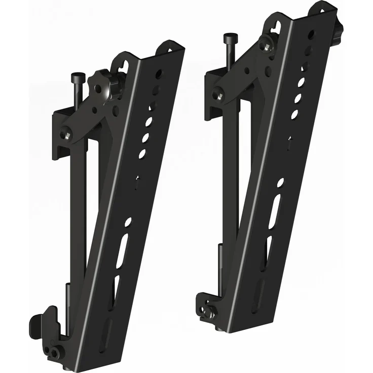 Multibrackets Tilt-Halter VESA 200, Neigbare Metall Beamer Halterung für Pro System (Decke), Schwarz