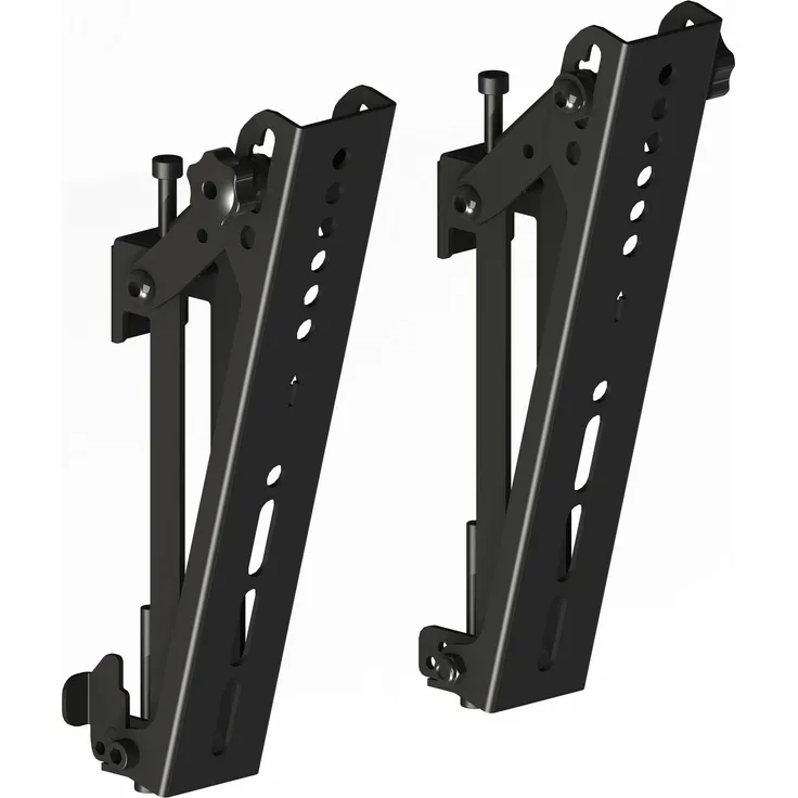 Multibrackets Tilt-Halter VESA 200, Neigbare Metall Beamer Halterung für Pro System (Decke), Schwarz