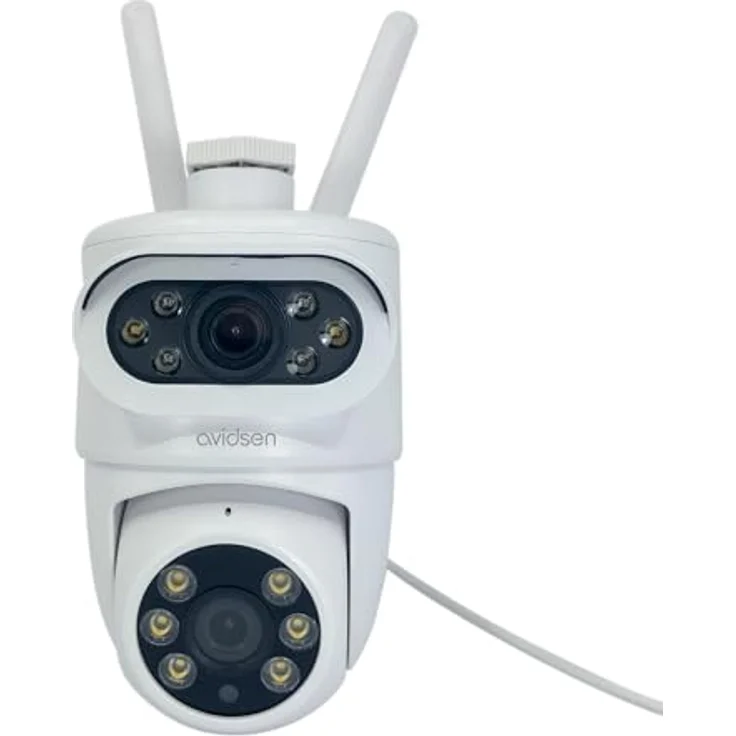 Avidsen HomeCam Dual PTZ, Motorisierte 2K-IP-Außenkamera mit zwei Objektiven, Nachtsicht und Smartphone-Benachrichtigung – Bild 7