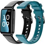 SPC Smartwatch 9654N (42.50 mm), Smartwatch mit integriertem Pulsmesser und benutzerfreundlicher Schnittstelle, schwarzes Design