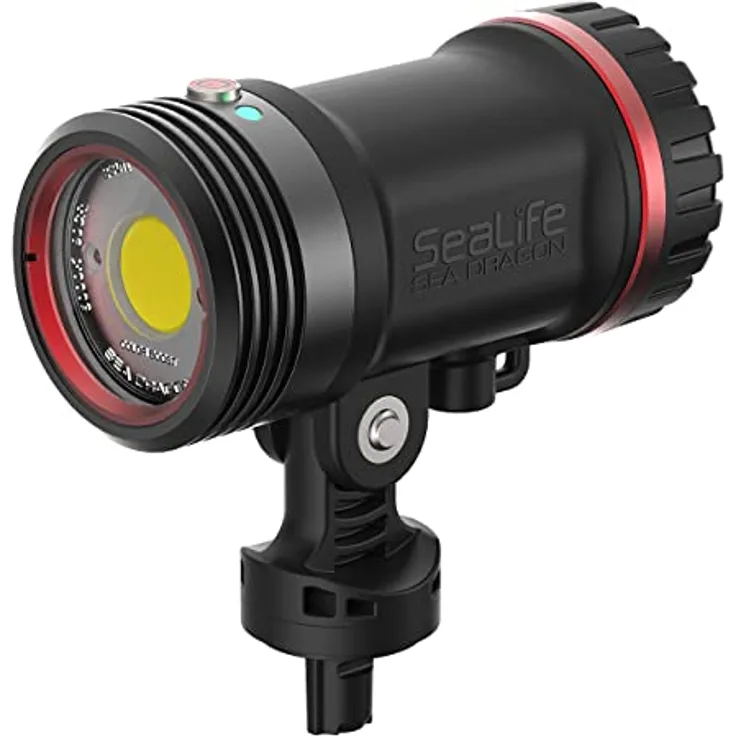 Sealife Sea Dragon 5000+ with Color Boost Light Head (SL680-1), Kameraschutz, Rot, Schwarz