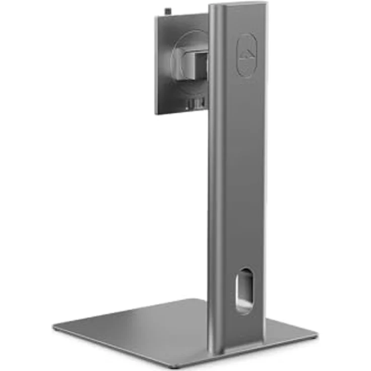 ALOGIC Aspekt Raise Stand, Höhenverstellbar für 32" Monitor bis 165 mm, drehbar für Hoch- und Querformat, Aluminium in Space Grey – Bild 4