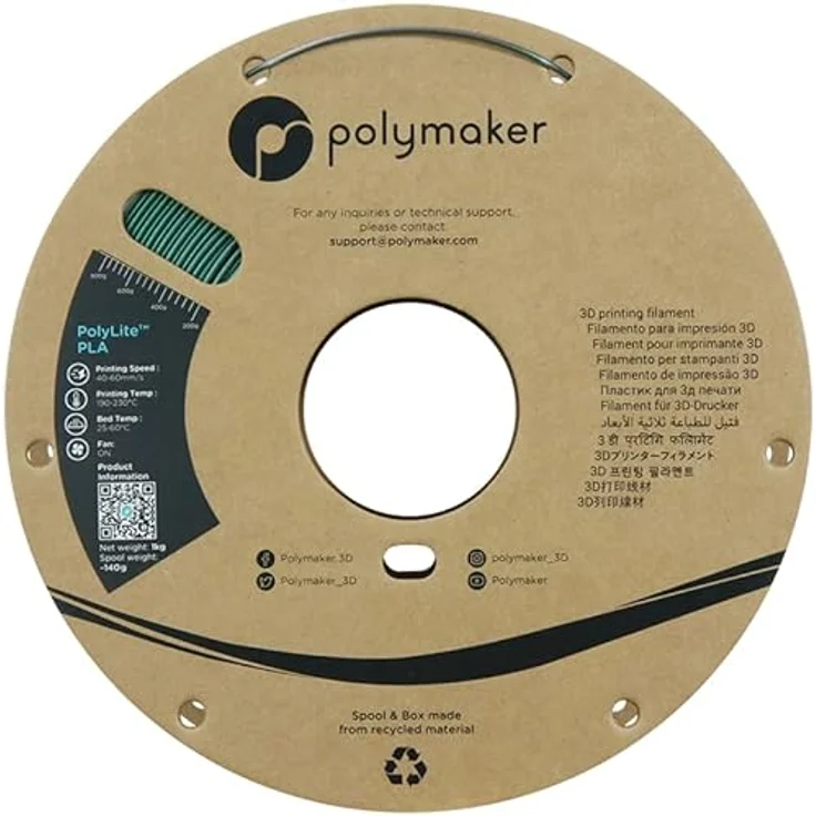 Polymaker PolyLite PLA Starlight - Comet, 3D-Druckmaterial mit Farbwechsel-Effekt und Jam-Free Technologie – Bild 4