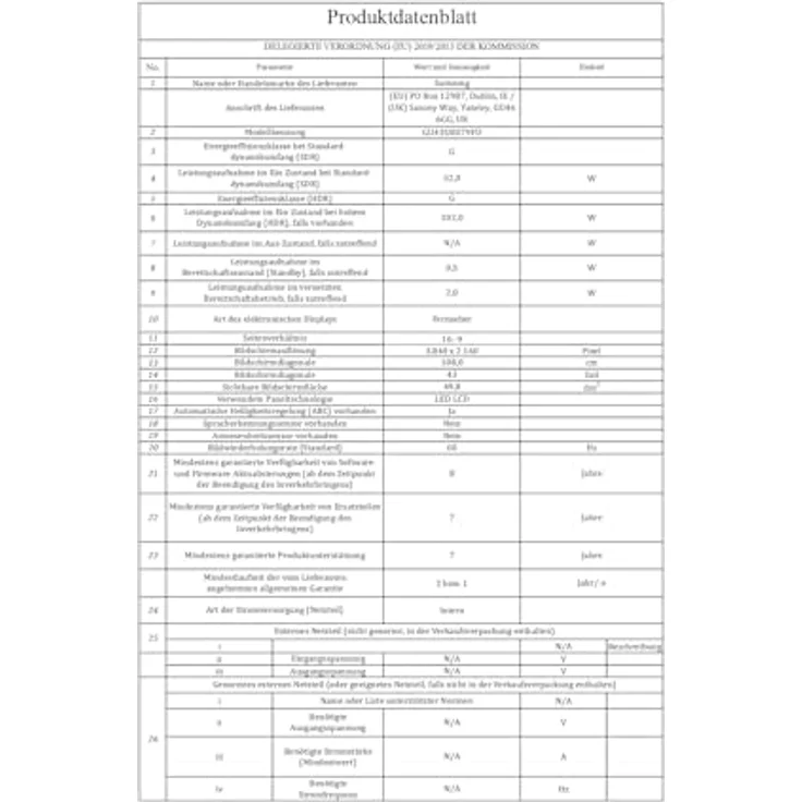 Samsung Crystal UHD U8079F, 43 Zoll (108 cm) 4K LED Fernseher mit Crystal Prozessor, MetalStream Design, SmartThings, AI Upscaling, Gaming Hub und Knox Security (2025) – Bild 5