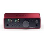 Focusrite Scarlett Solo 4. Gen USB-Audio-Interface für Gitarristen, Sänger und Produzenten — Aufnahmen in HiFi-Studioqualität sowie sämtliche Software, die Sie zur Aufnahme benötigen