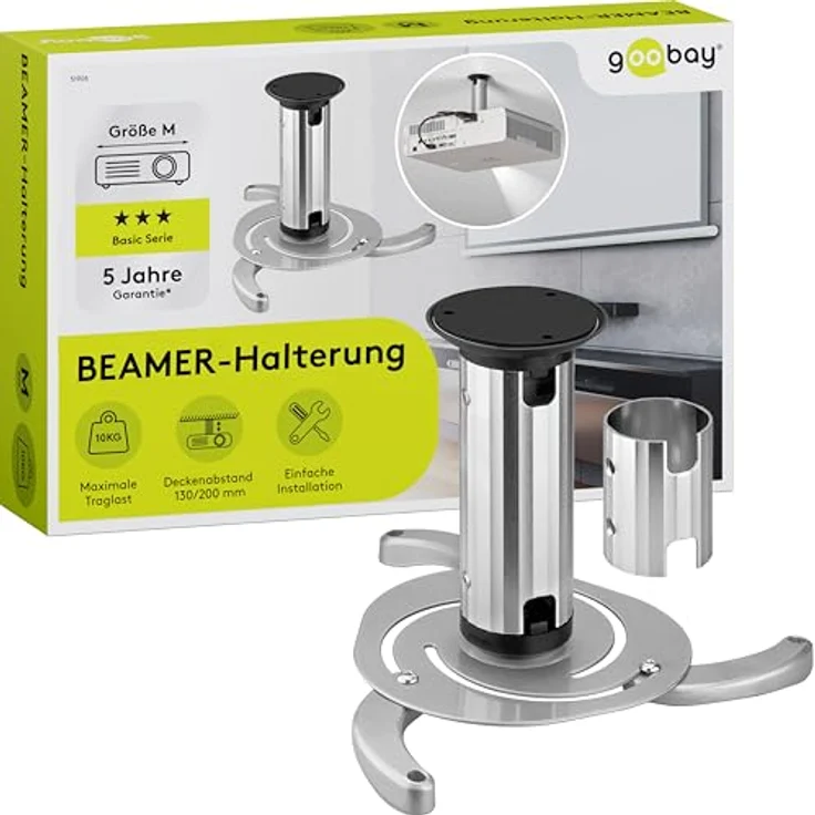 Beamer Projektor Deckenhalter max. Lochabstand 32 cm – Bild 2