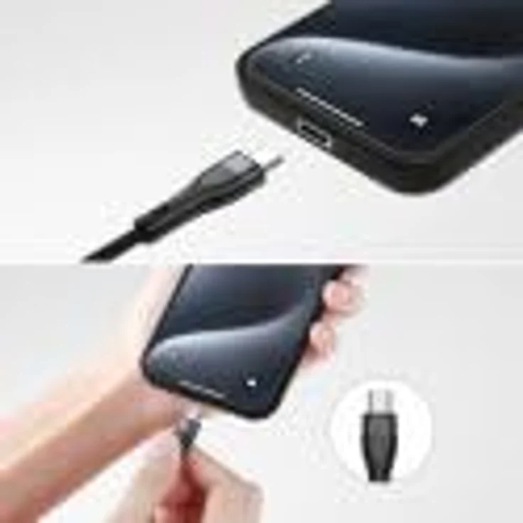 4smarts USB-C/A Multi-Ladekabel 4in2, 1,2m, schwarz, mit Lightning-, Micro-USB- und USB-C-Anschlüssen für gleichzeitiges Laden von bis zu vier Geräten – Bild 6