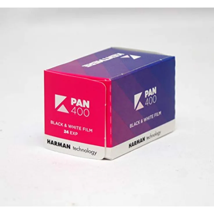 Kentmere 6012379 – Analoges Film, 35 mm, 24 Aufnahmen, Weiß und Schwarz