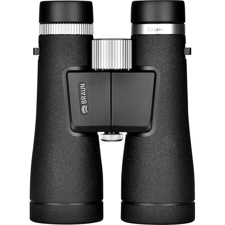 Braun Photo ED 12x50 Fernglas, Hochleistungsfernglas mit 12-facher Vergrößerung und lichtstarkem 50-mm-Objektiv, wasserdicht und beschlagfrei