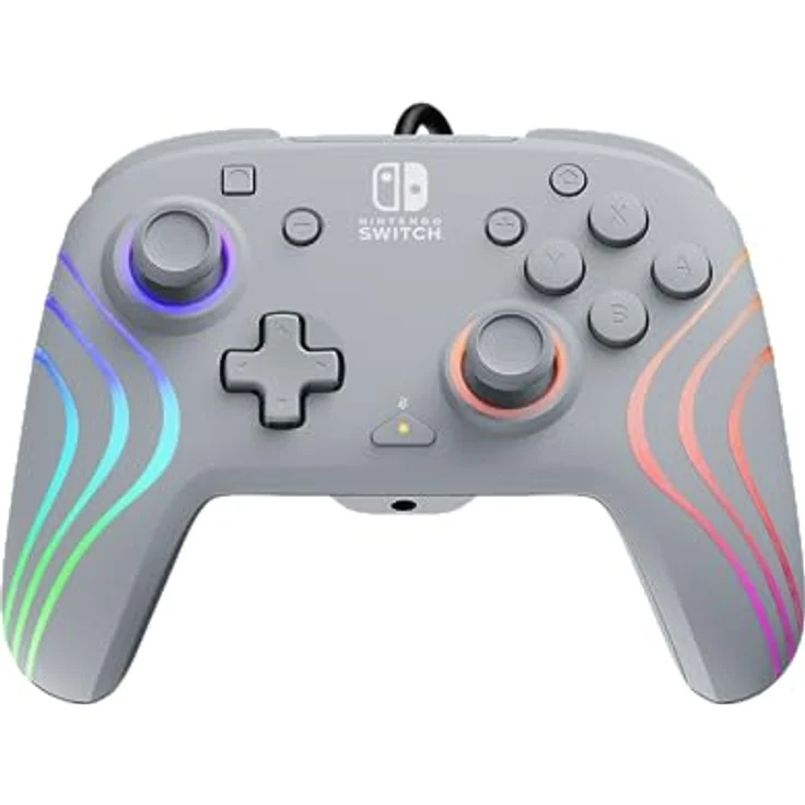 Official Switch Afterglow Wave Wired Controller - Grey – Bild 1