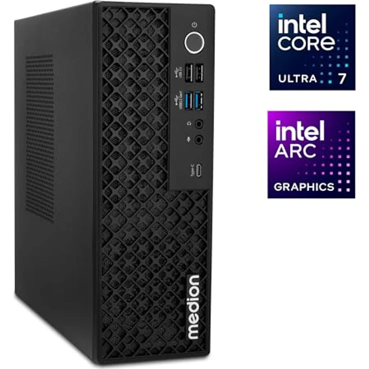 Medion Mini PC Picoworx T80 III Ultra 7 258V 32GB/1TB SSD Win11 Pro (1000 GB, 32 GB), PC – Bild 3