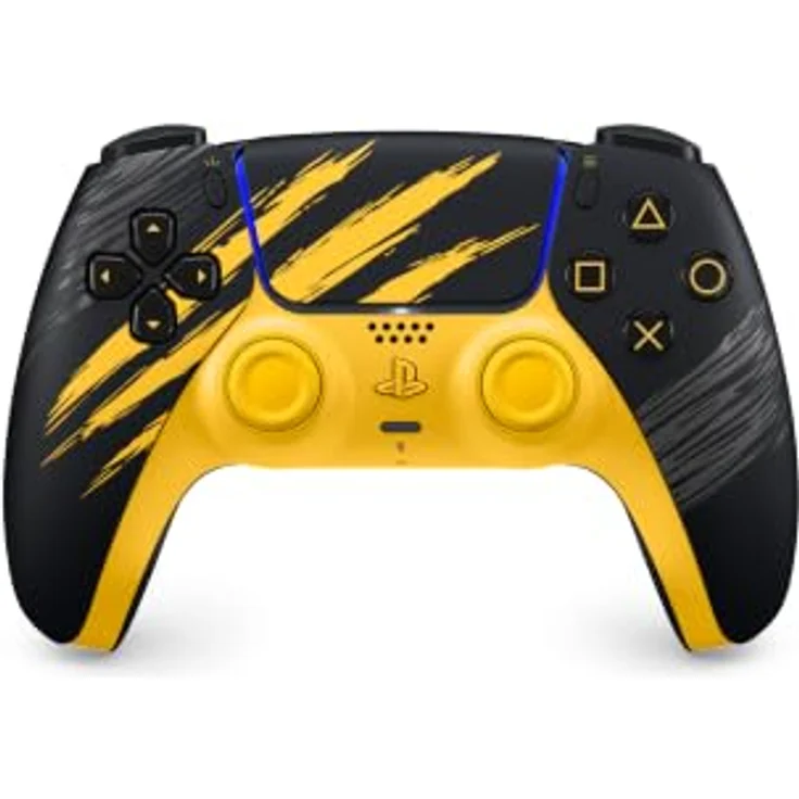 SONY DualSense® Wireless Controller Marvel's Wolverine Battle Yellow Limited Edition, haptisches Feedback, adaptive Trigger, Mehrgeräteverbindung für PS5, PC, MAC, Android, iOS – Bild 1