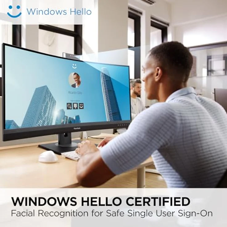 ViewSonic VG3457CV Curved Monitor 86,36 cm (34 Zoll) – Bild 3